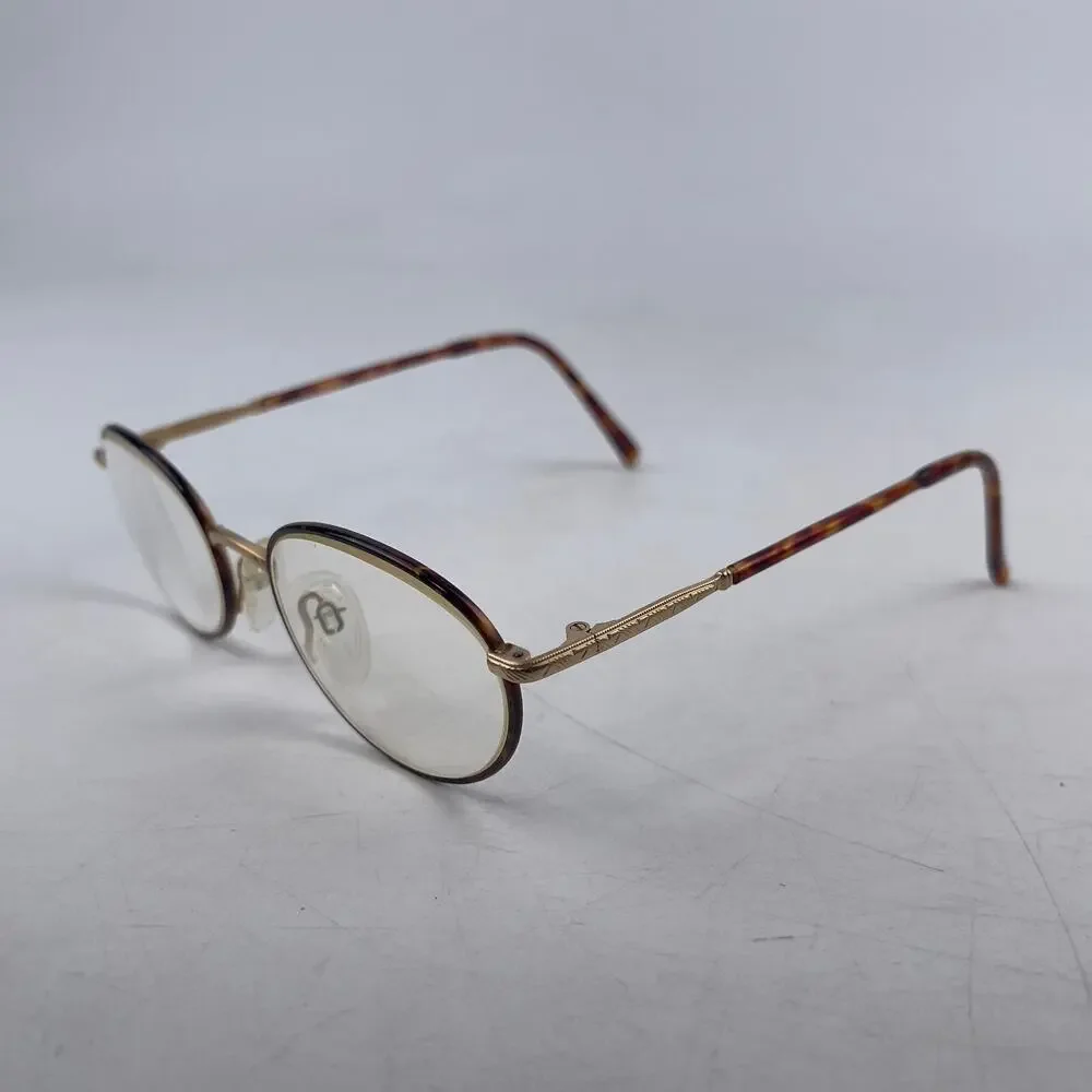 Tura MOD.769 TOR Women Eyeglasses Frame Matte Gold Metal Oval Shape 50-18-140 mm